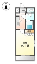 シェルル南方の物件間取画像